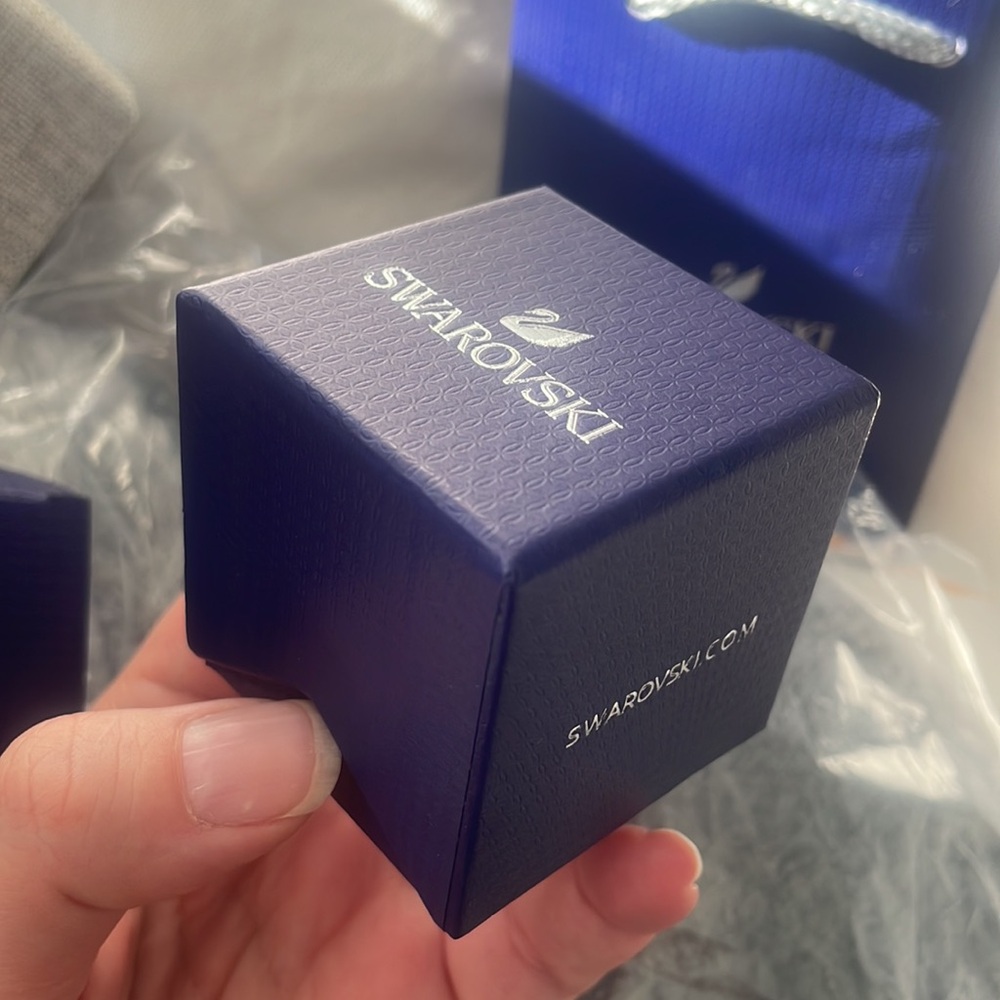 Swarovski Package Ring Box + Tag